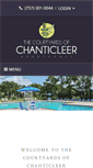 Mobile Screenshot of courtyardsofchanticleer-prg.com